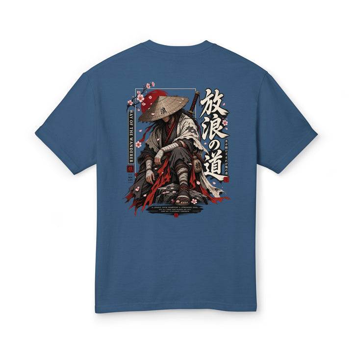 Way of the Wanderer Japanese streetwear graphic tee mockup